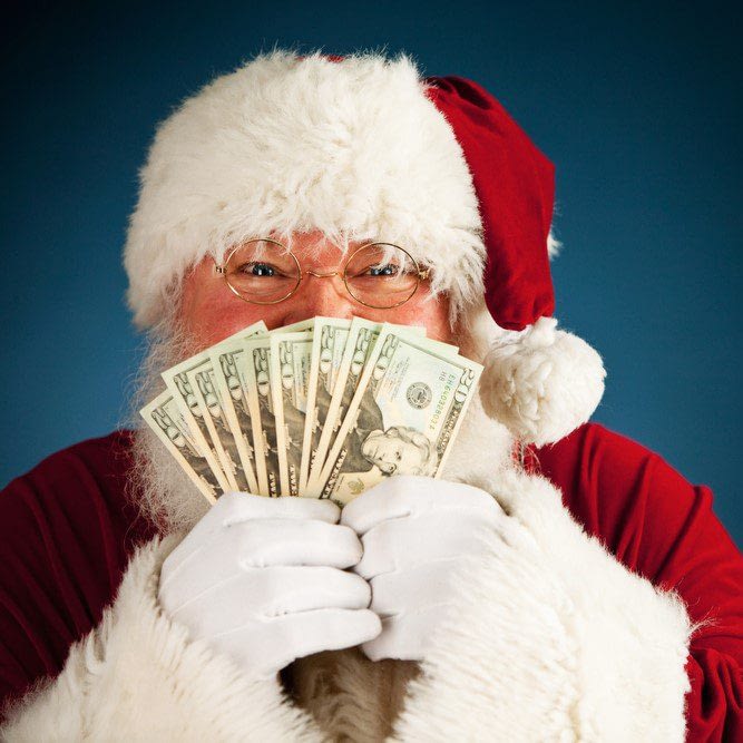 santa money squarwe